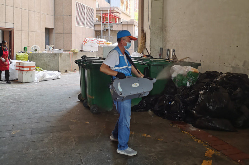 某小区卫生消杀